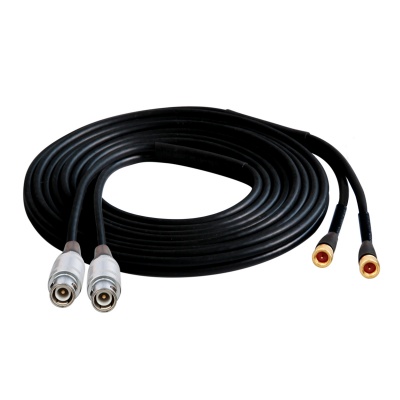 DUAL LEMO TO MICRODOT CONNECTOR CABLE